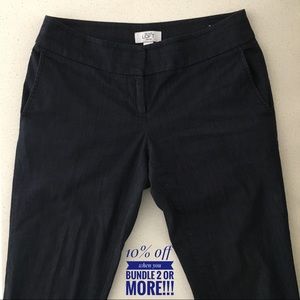Ann Taylor Loft  Black Capri Pants